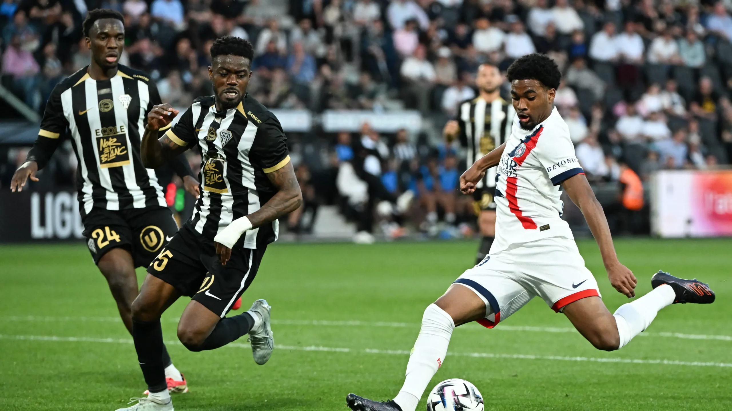 PSG cruise past Angers to tighten grip on Ligue 1 title race