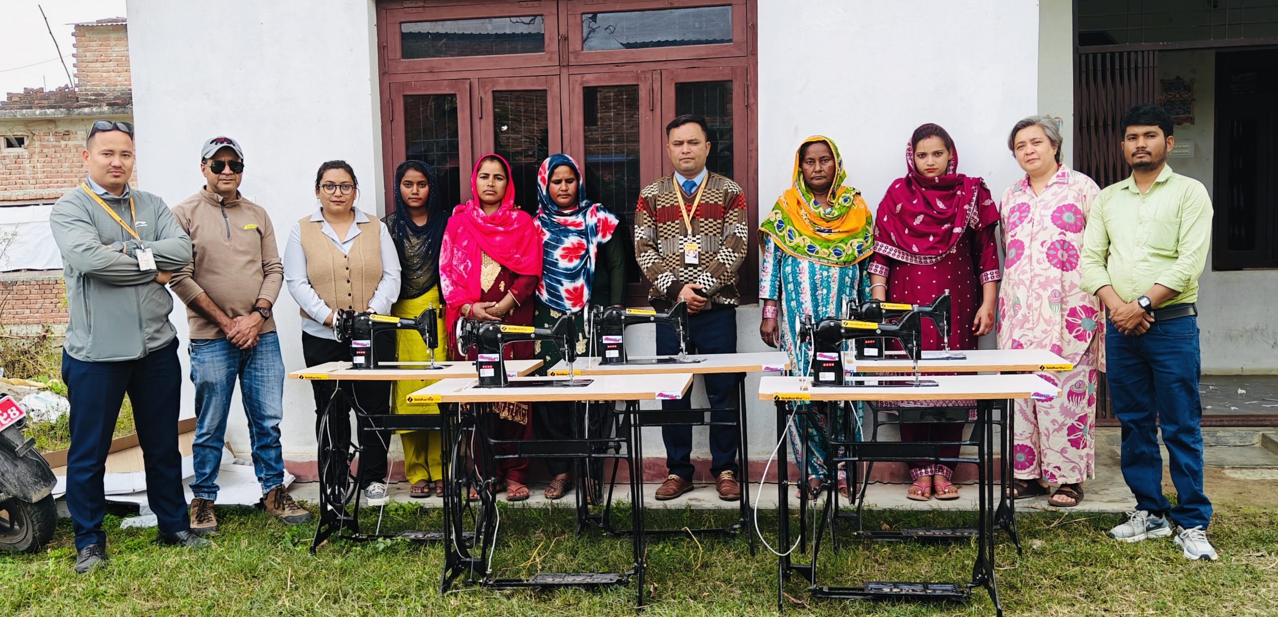 Siddhartha Bank empowers marginalized women with sewing machines in Kailali, Banke