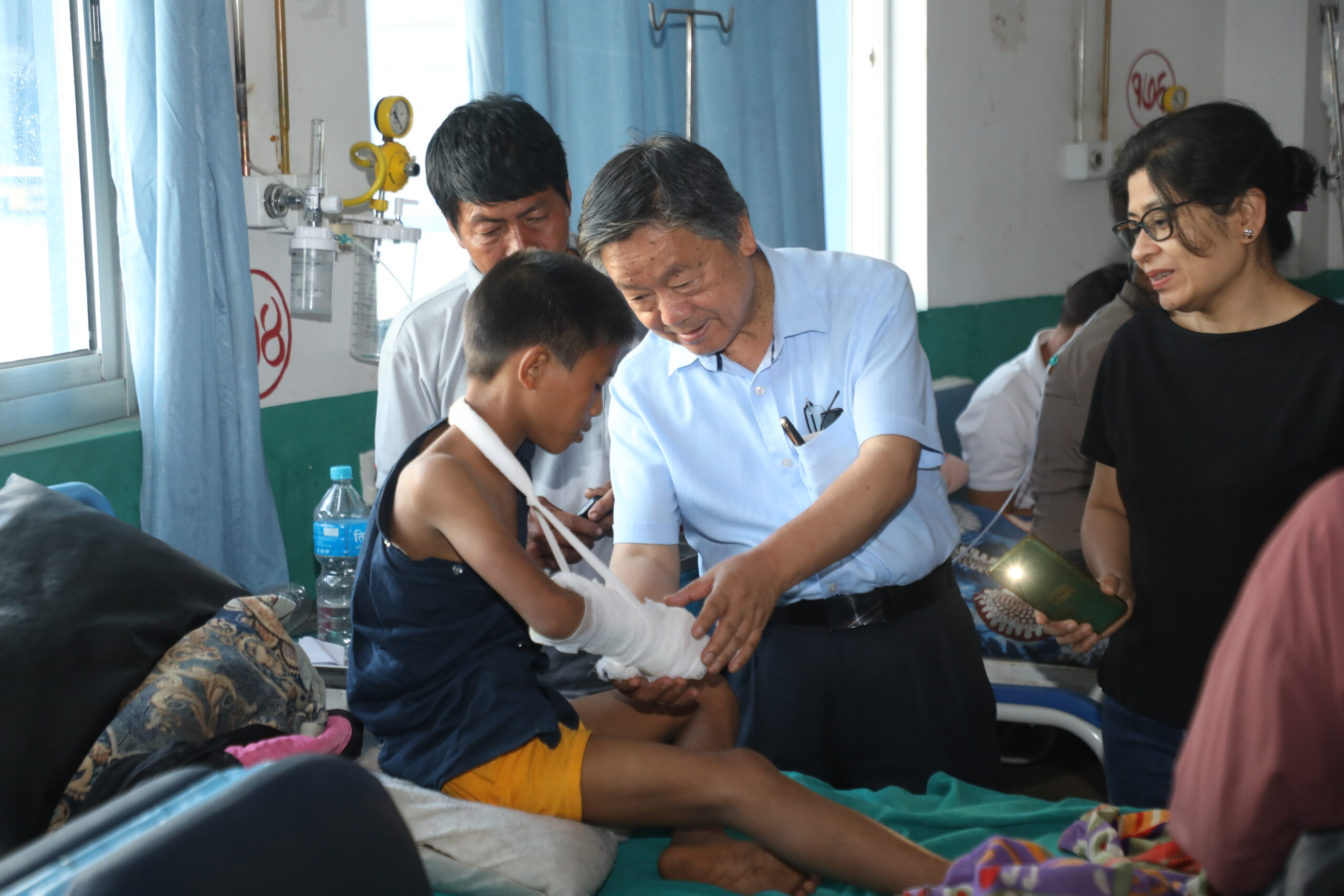 Nabil free burn treatment camp provides care to 194 patients in Surkhet
