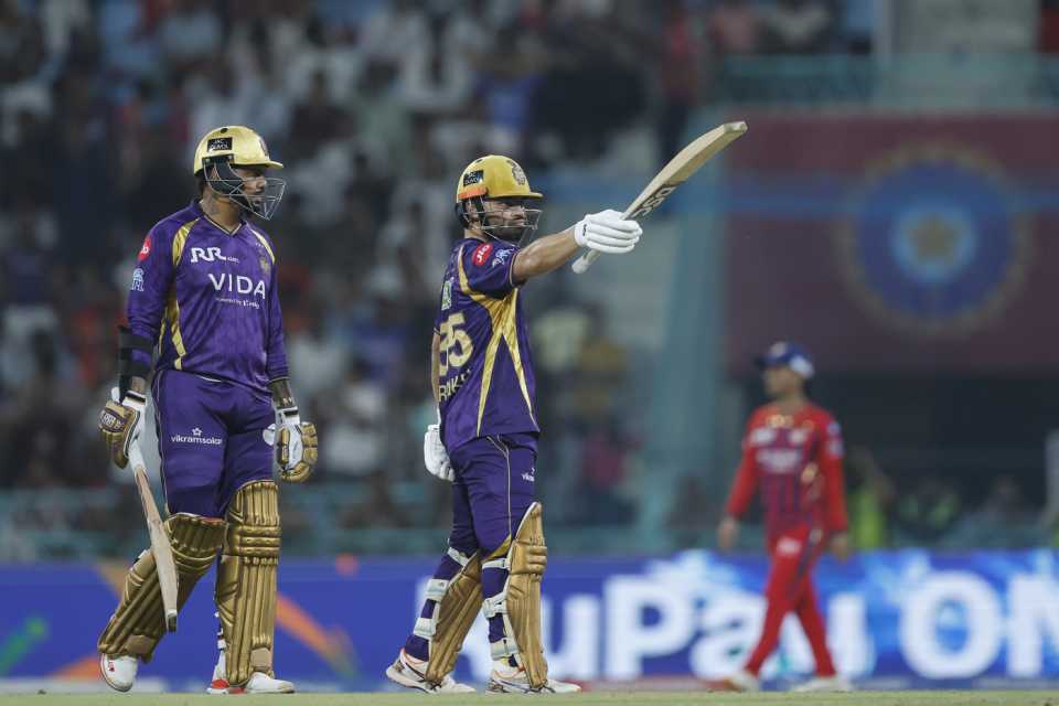 Rinku Singh stars as KKR win Super Over thriller