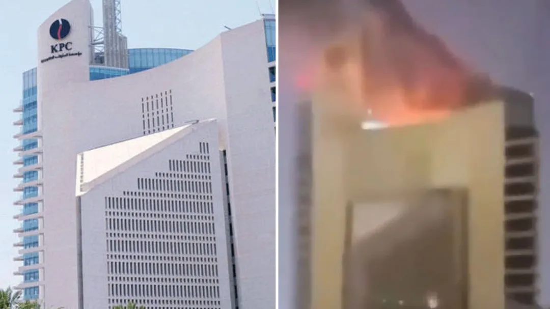 Drone strike hits Kuwaiti oil facilities, sparks fires without casualties
