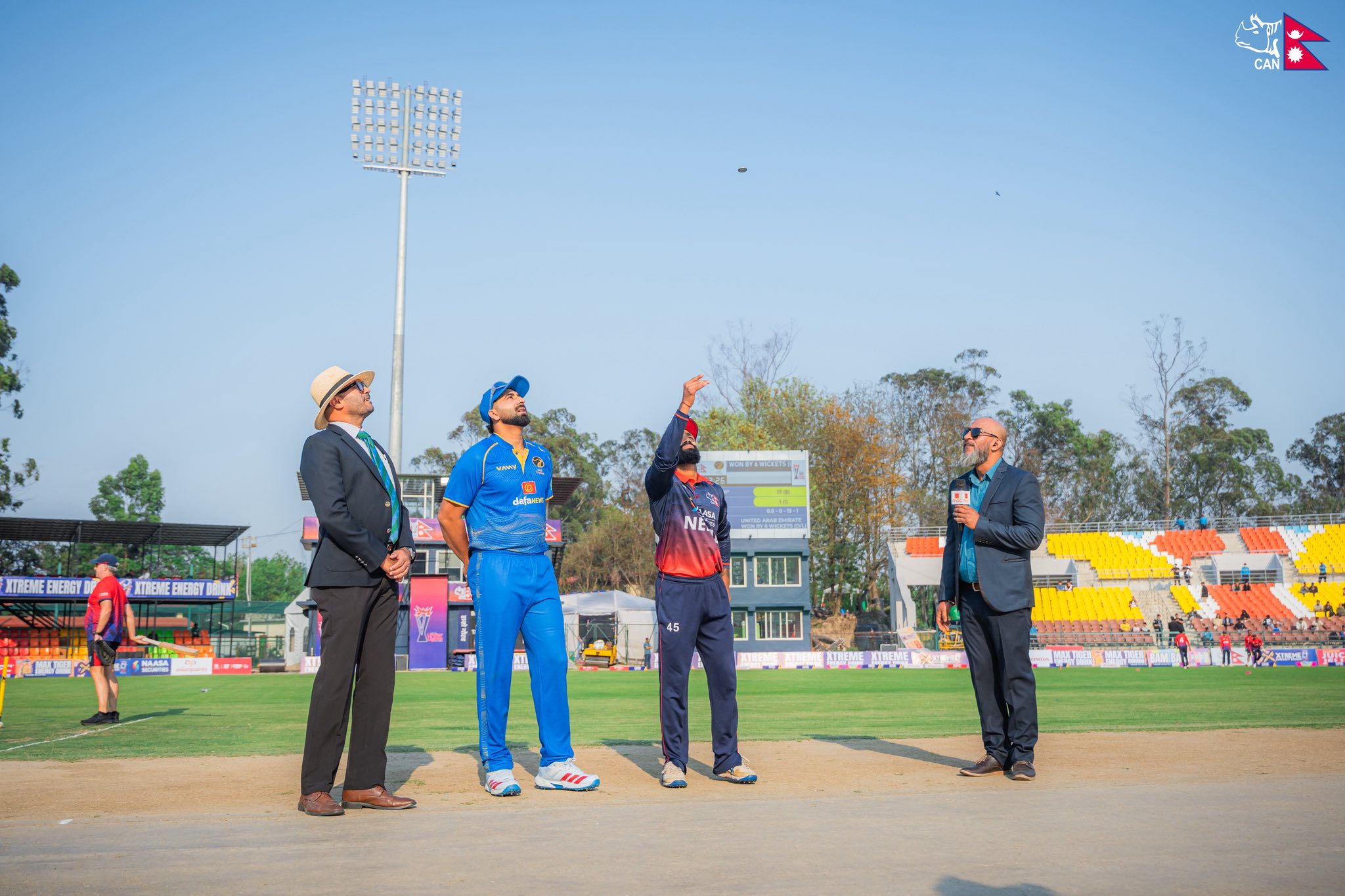 Nepal opt to bowl first in Series decider against UAE