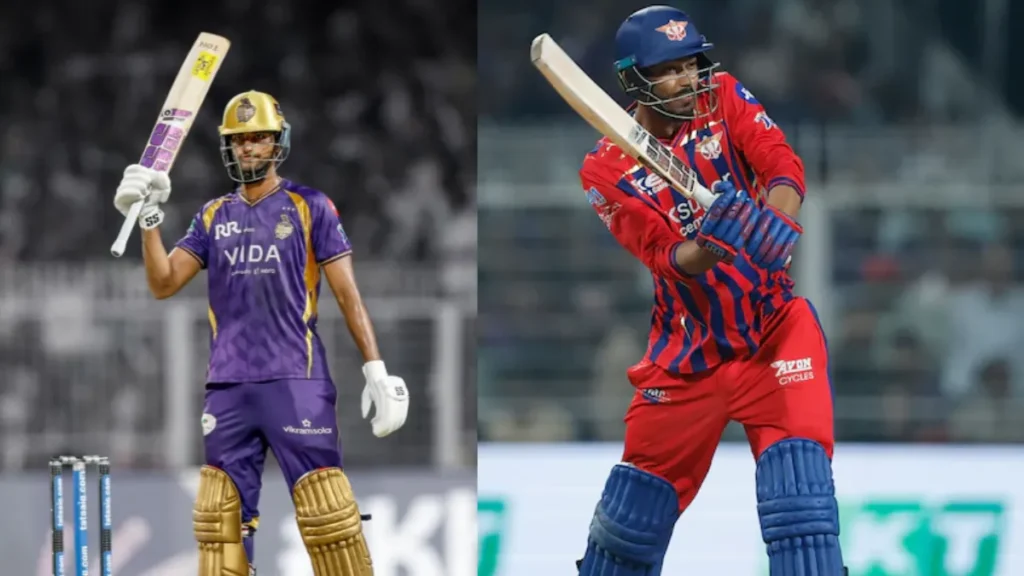 LSG edge KKR in last-ball