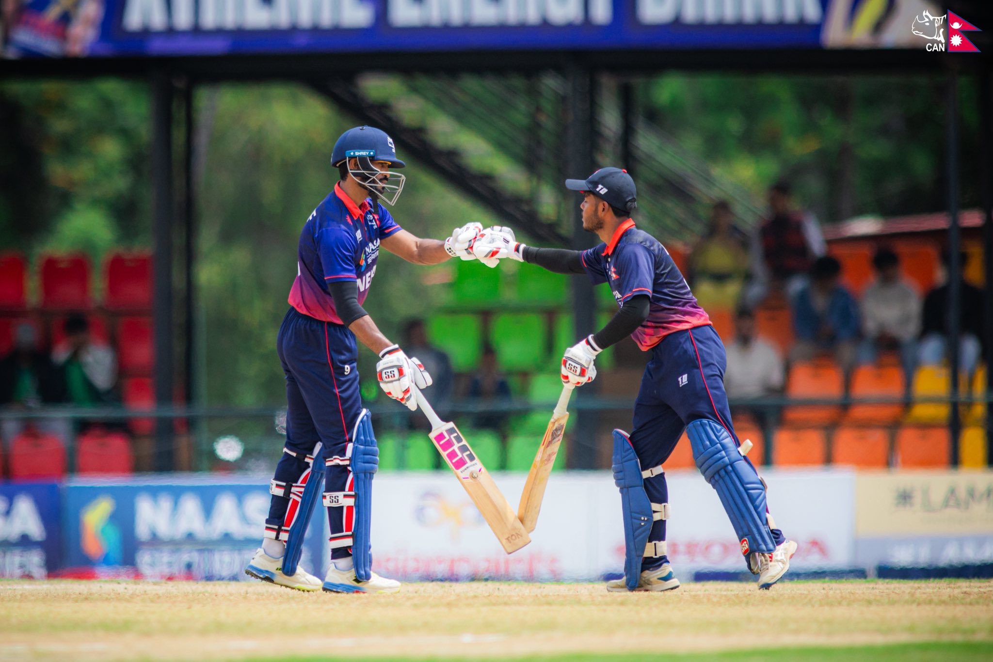 Nepal set 257-run target for Oman (photos)