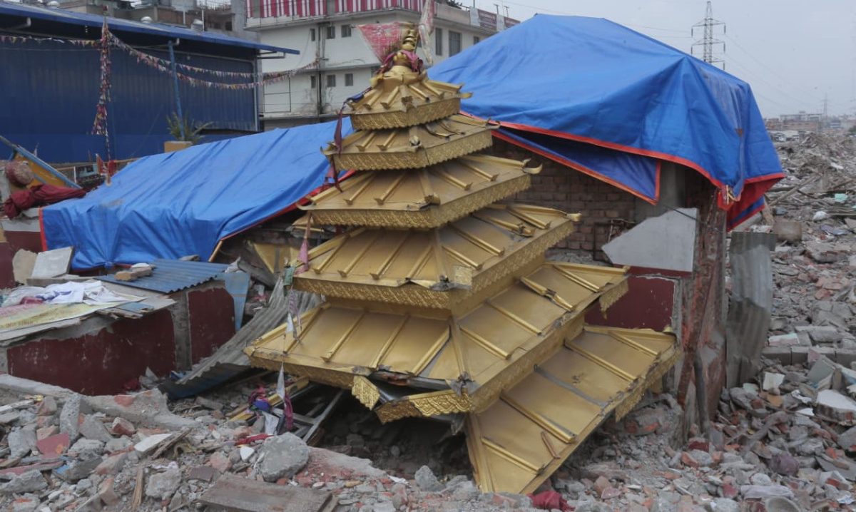 In pics: Remains of a squatter settlement