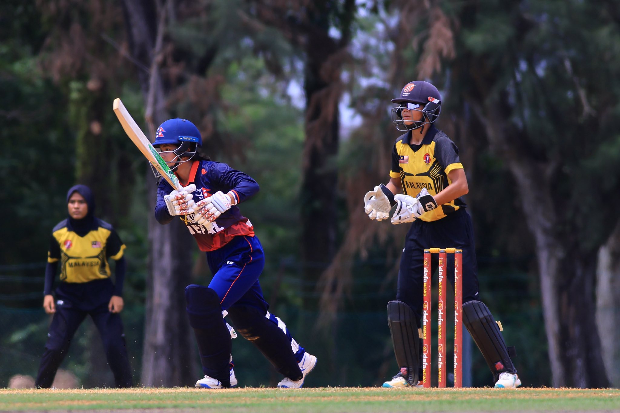 T-20 Women Cricket practice match: Nepal defeat Malaysia (photos)
