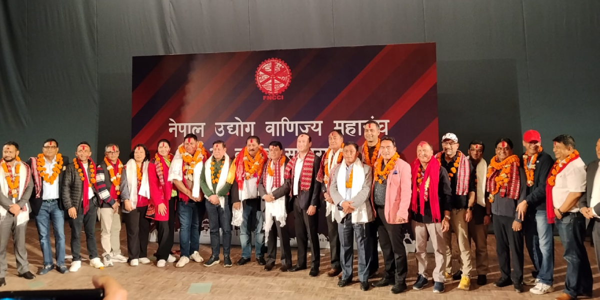 FNCCI elects Anjan Shrestha as President, new executive committee formed
