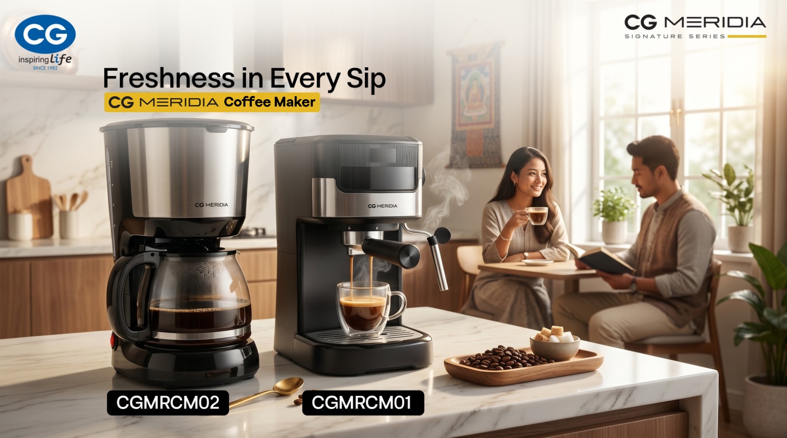 CG introduces “Meridia Drip Coffee Maker” to elevate growing coffee culture