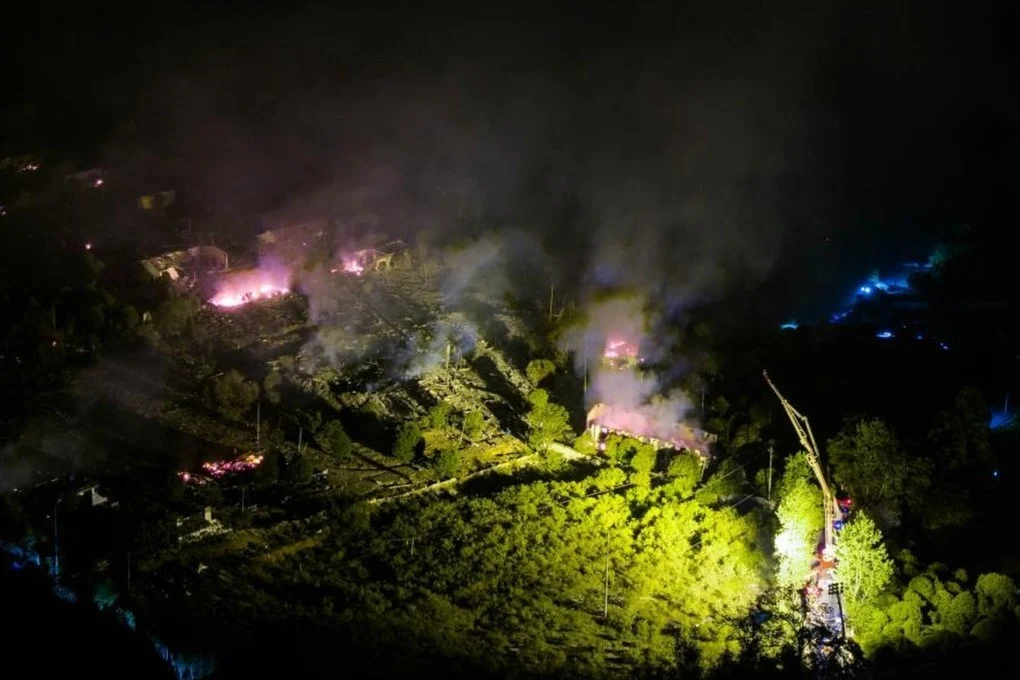 Explosion at China fireworks factory kills 21 people