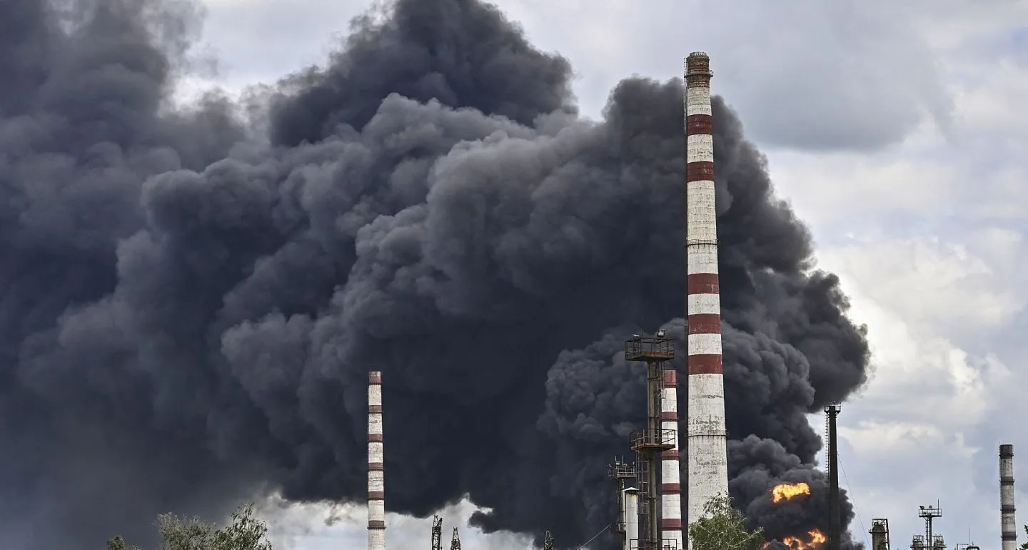 Ukraine claims strike on oil refinery in Russia