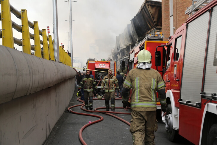 Death toll rises to 11 in fire at Iran’s commercial complex
