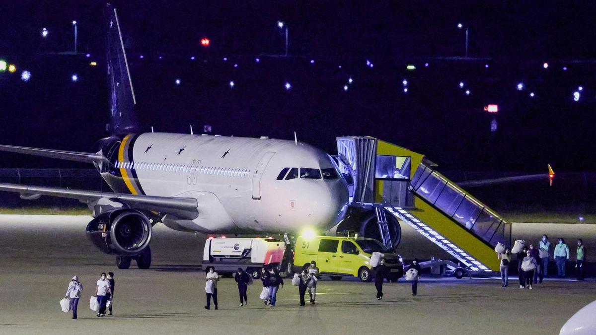 Evacuation flight from hantavirus ship lands in Netherlands: AFP