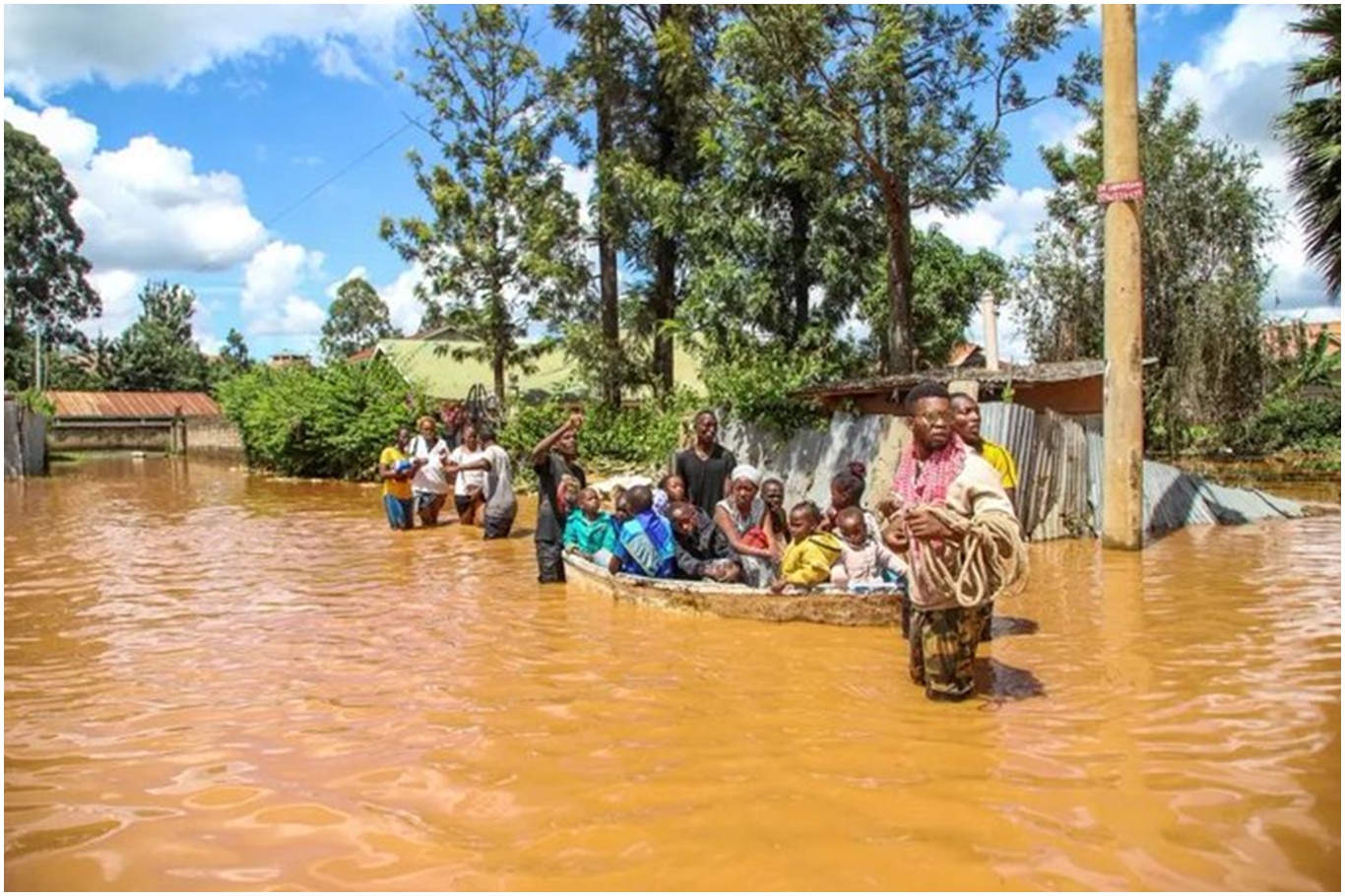 Flash floods kill at least 10 in Kenya amid heavy downpours
