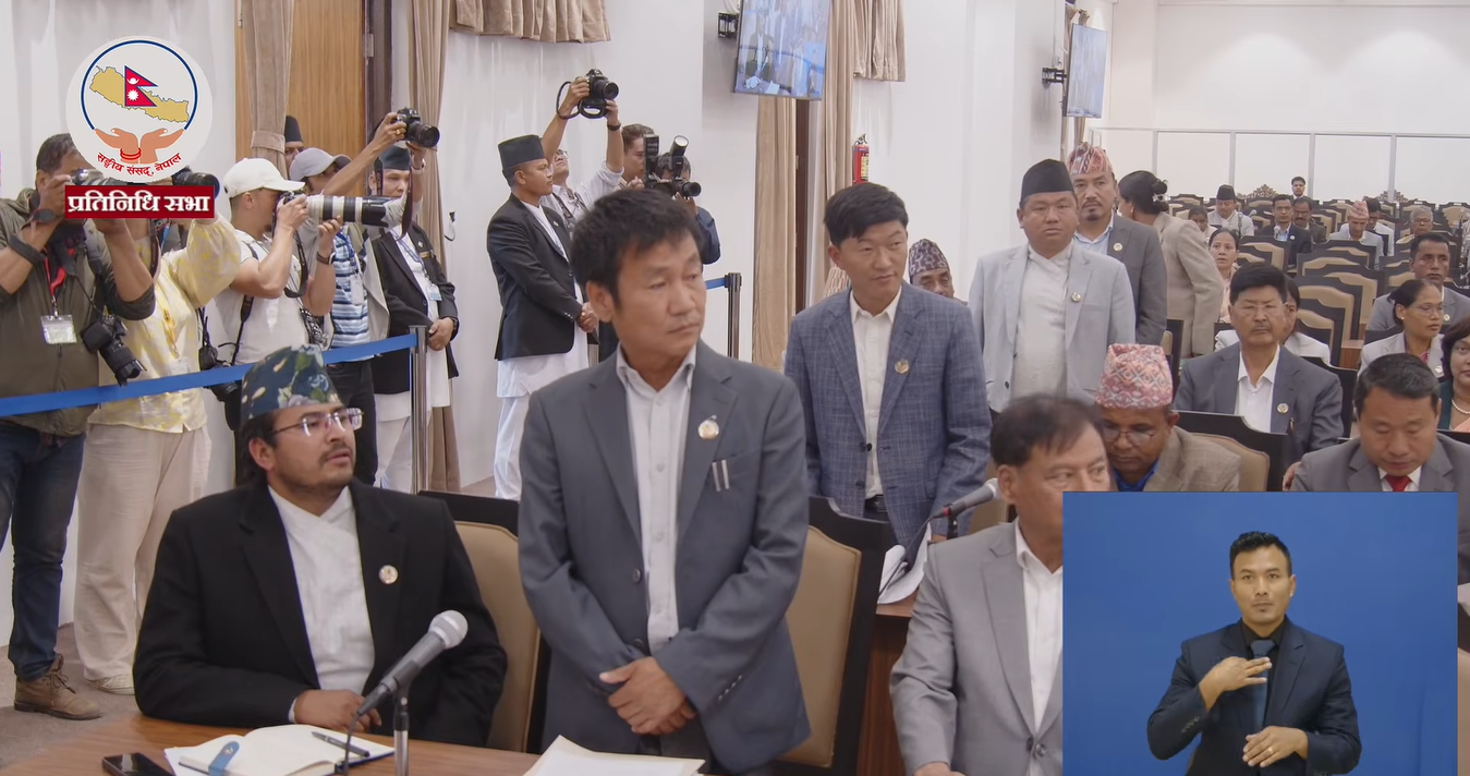 Parliament disrupted again as opposition protests FM’s remarks