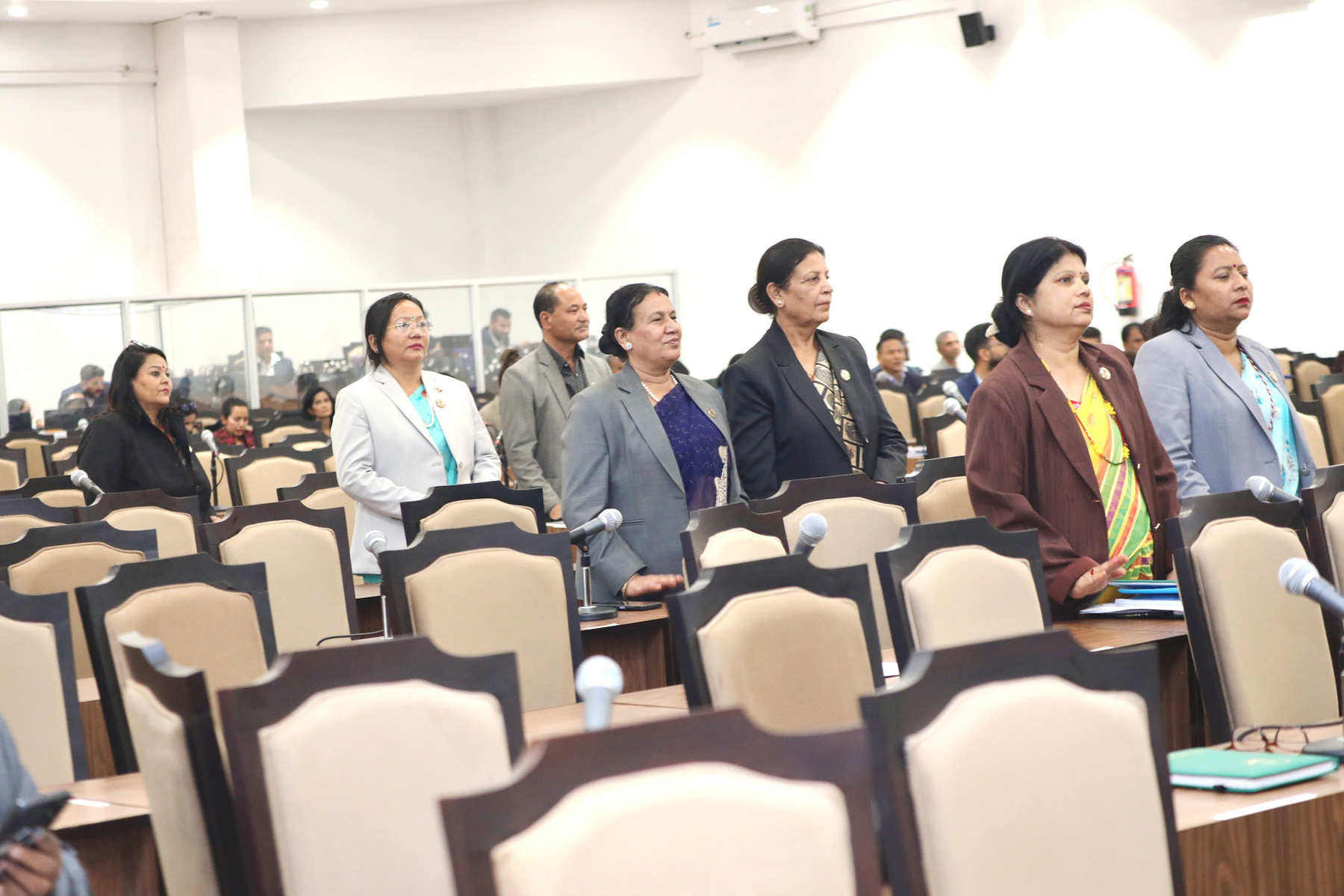 Opposition protest as House passes election bills without debate
