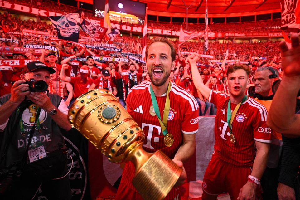 Kane’s hat-trick fires Bayern Munich to German Cup glory & domestic double