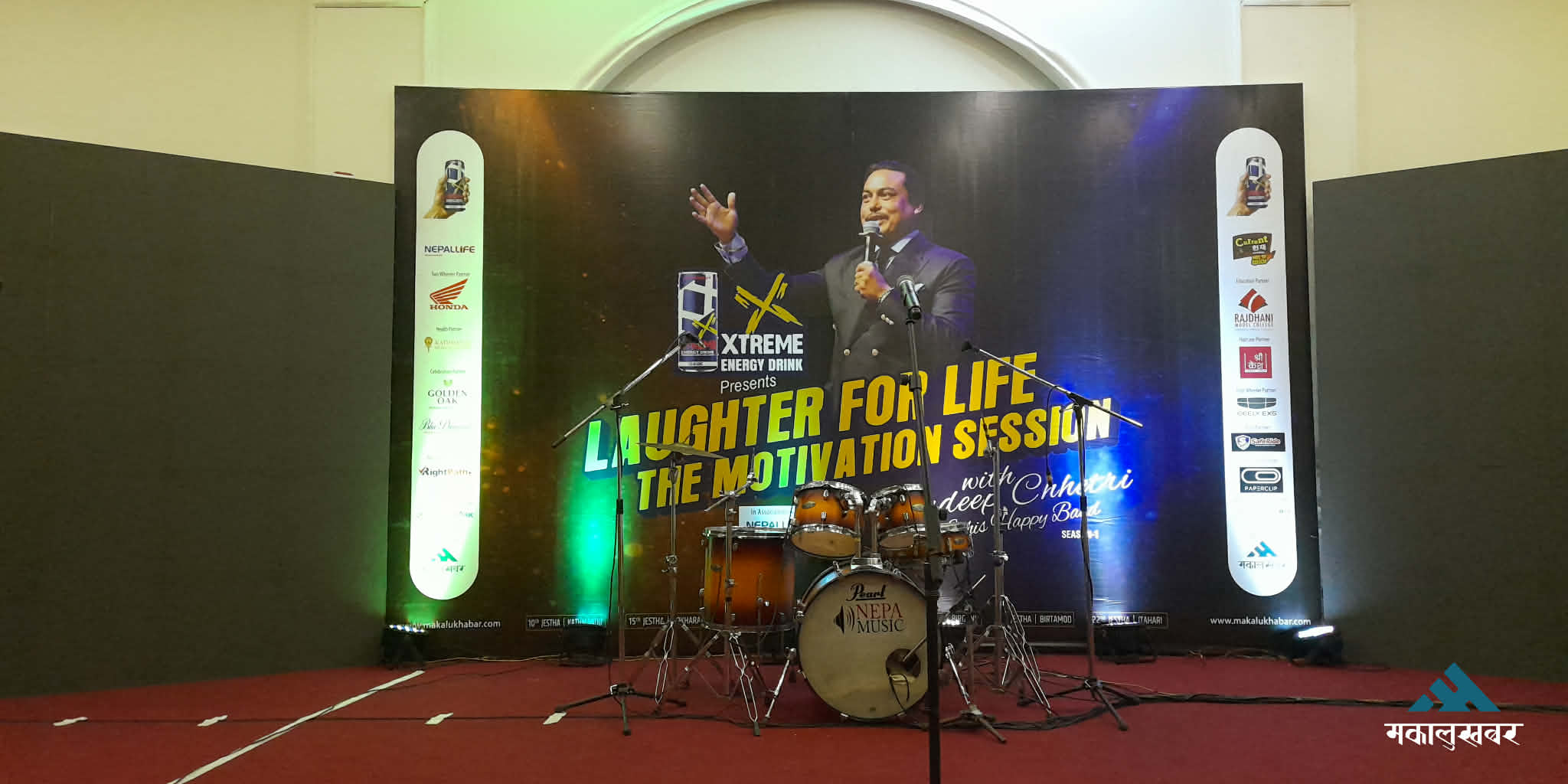 “Laughter for Life: The Motivation” program in Pokhara today
