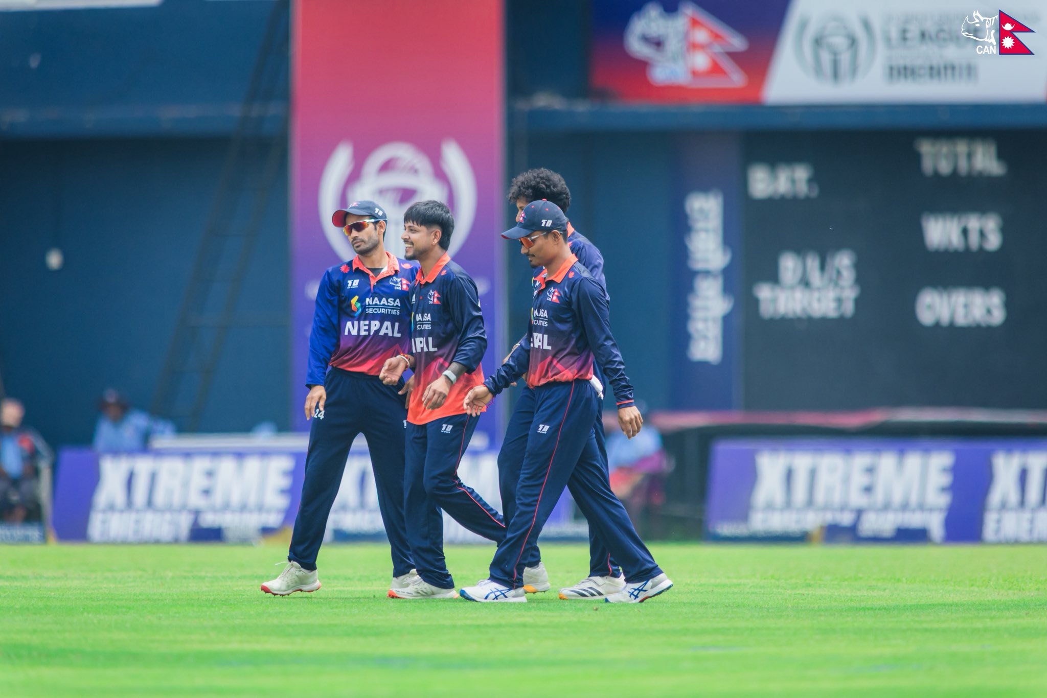 Nepal chasing 244 against Scotland in League 2 clash