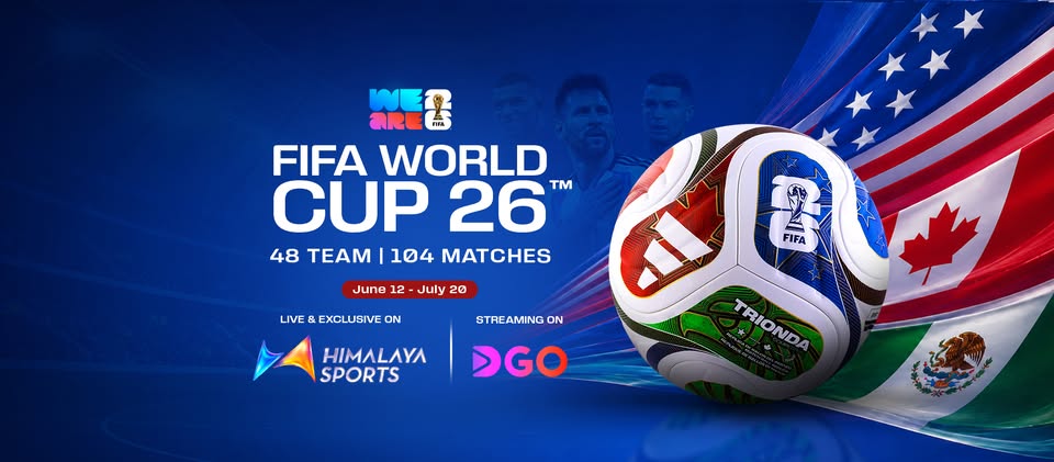 World Cup 2026 to stream on Himalaya Sports & DGO in Nepal