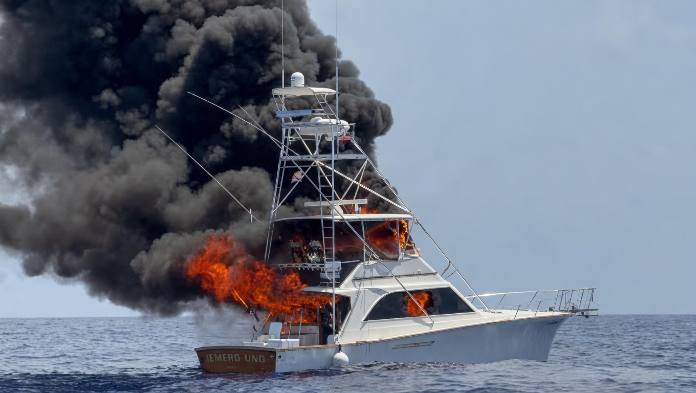 11 injured in boat explosion near Miami, U.S. Florida