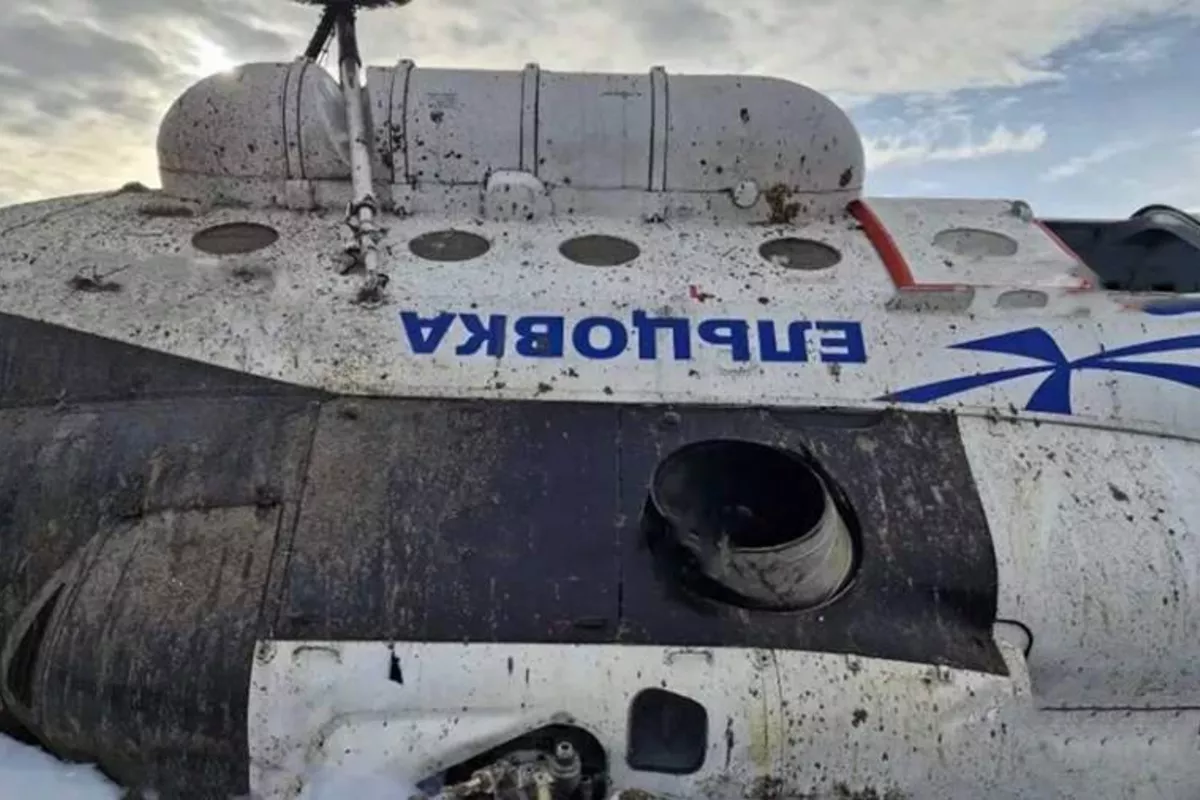 8 injured after helicopter crash-lands in Russia’s Komi Republic