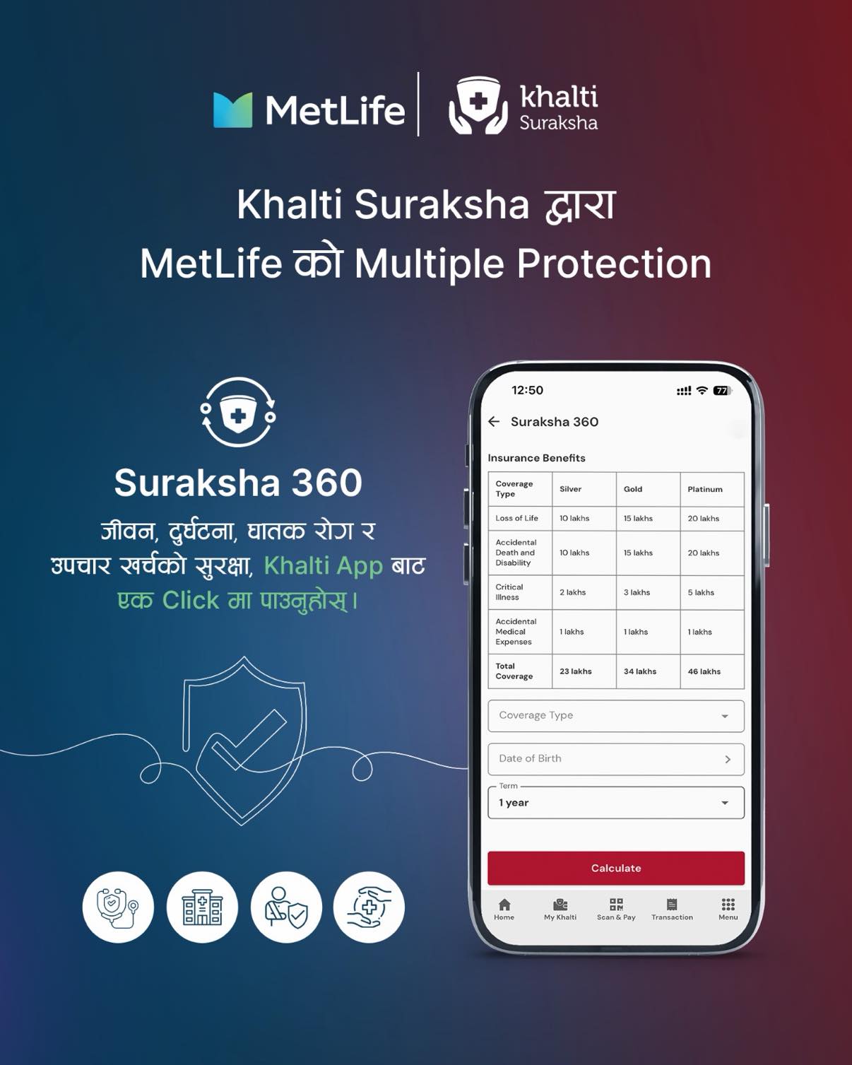 MetLife & Khalti Suraksha jointly launch Suraksha 360 digital insurance