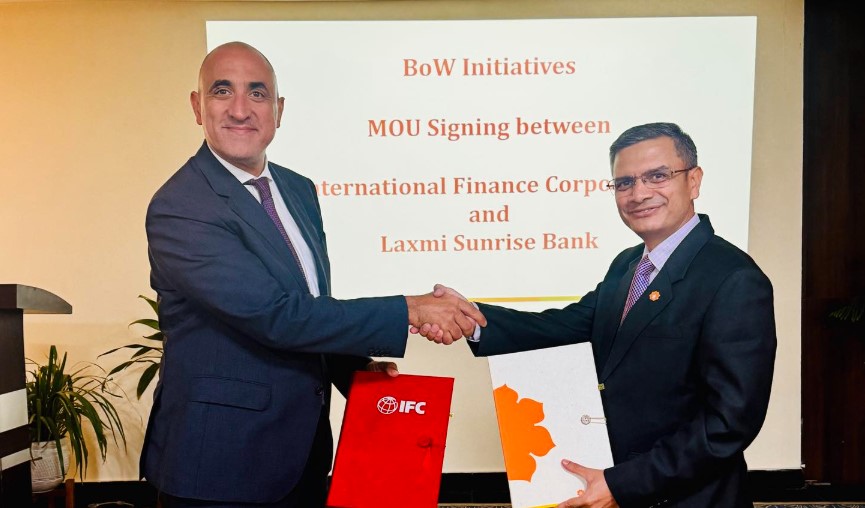 Laxmi Sunrise Bank partners with IFC to advance women-focused financial inclusion in Nepal