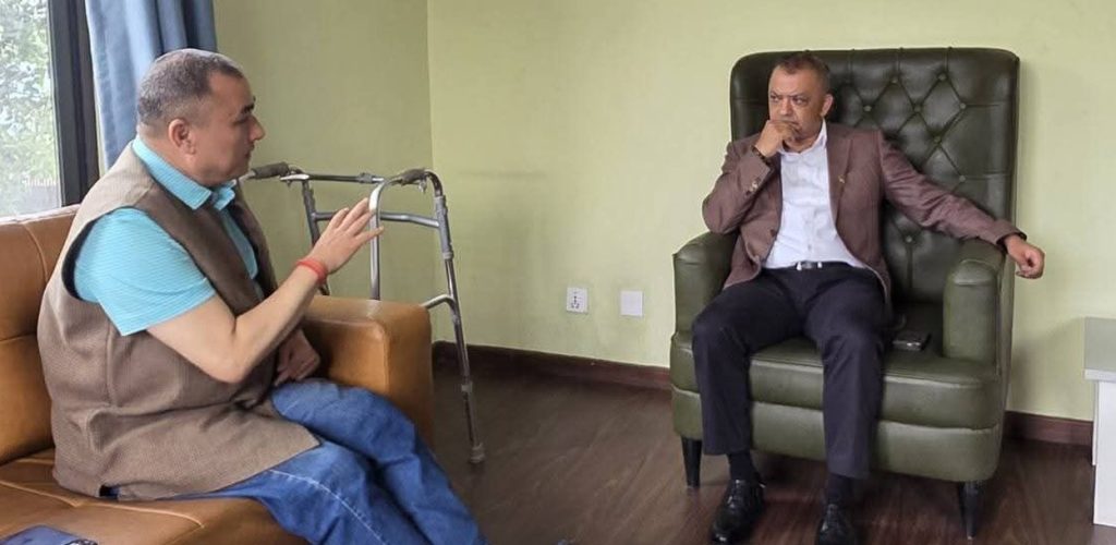 Gagan, CM Shah discuss Sudurpashchim political realignment