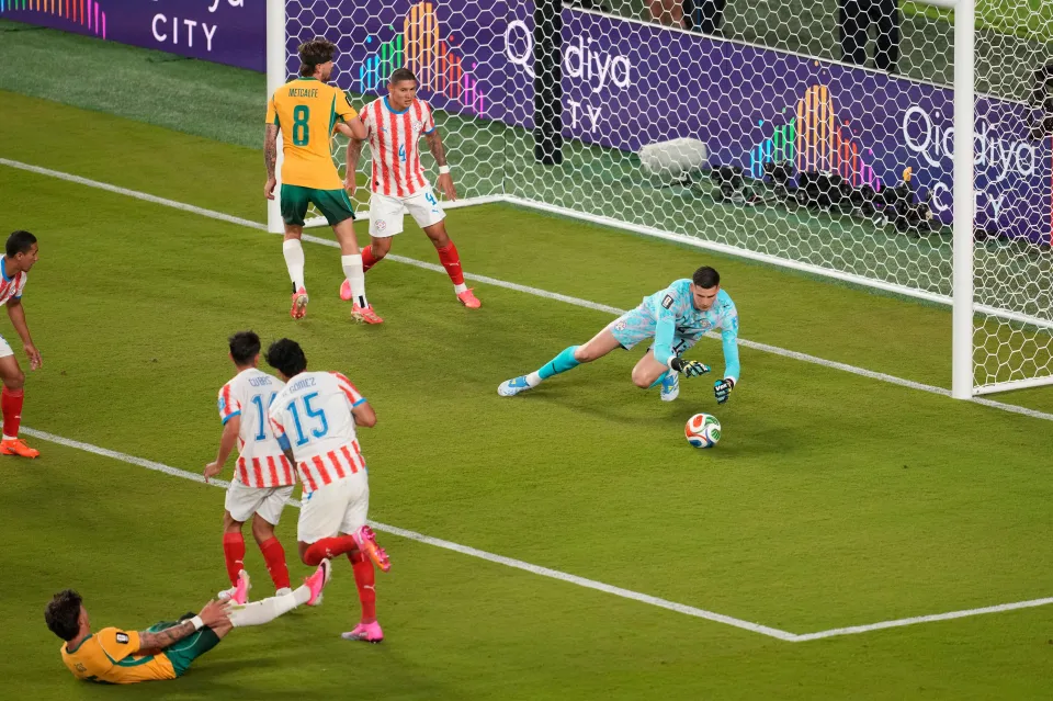 Group D ends dramatically as Australia advance, Paraguay await fate