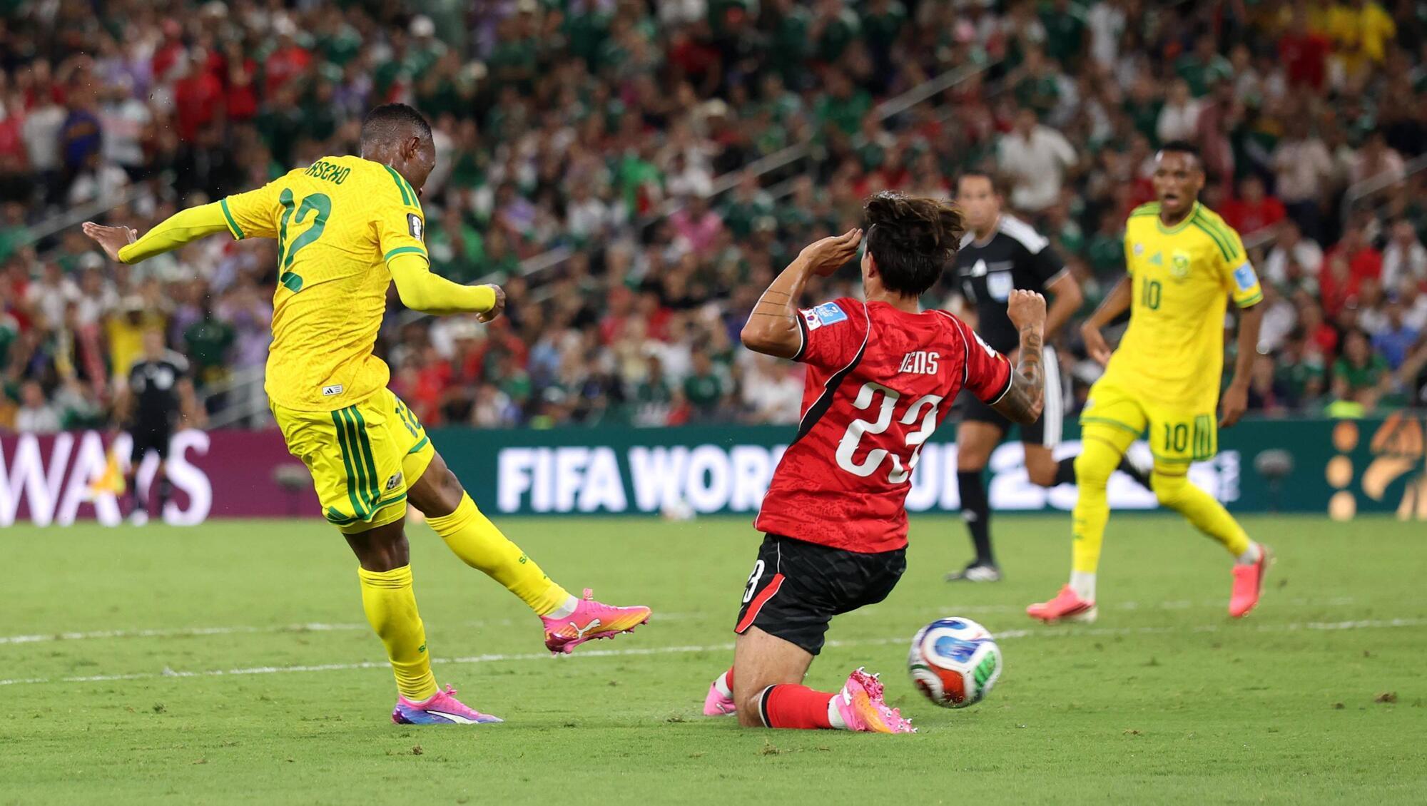 South Africa stun South Korea to reach World Cup knockouts for the first time