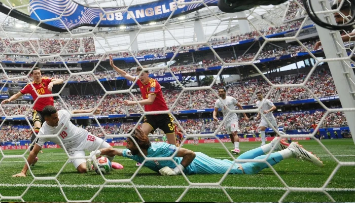 Belgium held to goalless draw by Iran as Beiranvand shines in goal