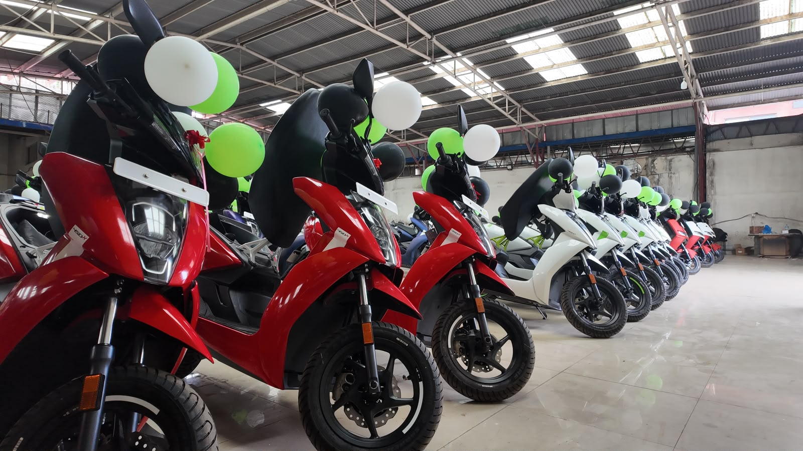 Ather Nepal achieves record-breaking delivery of  208 scooters in a single day (photos)