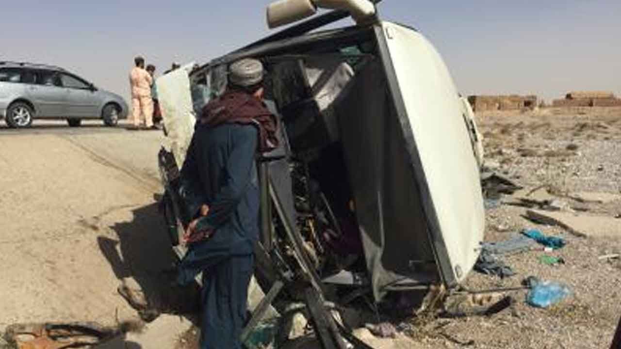 5 killed, 7 injured as vehicle turns turtle in east Afghanistan