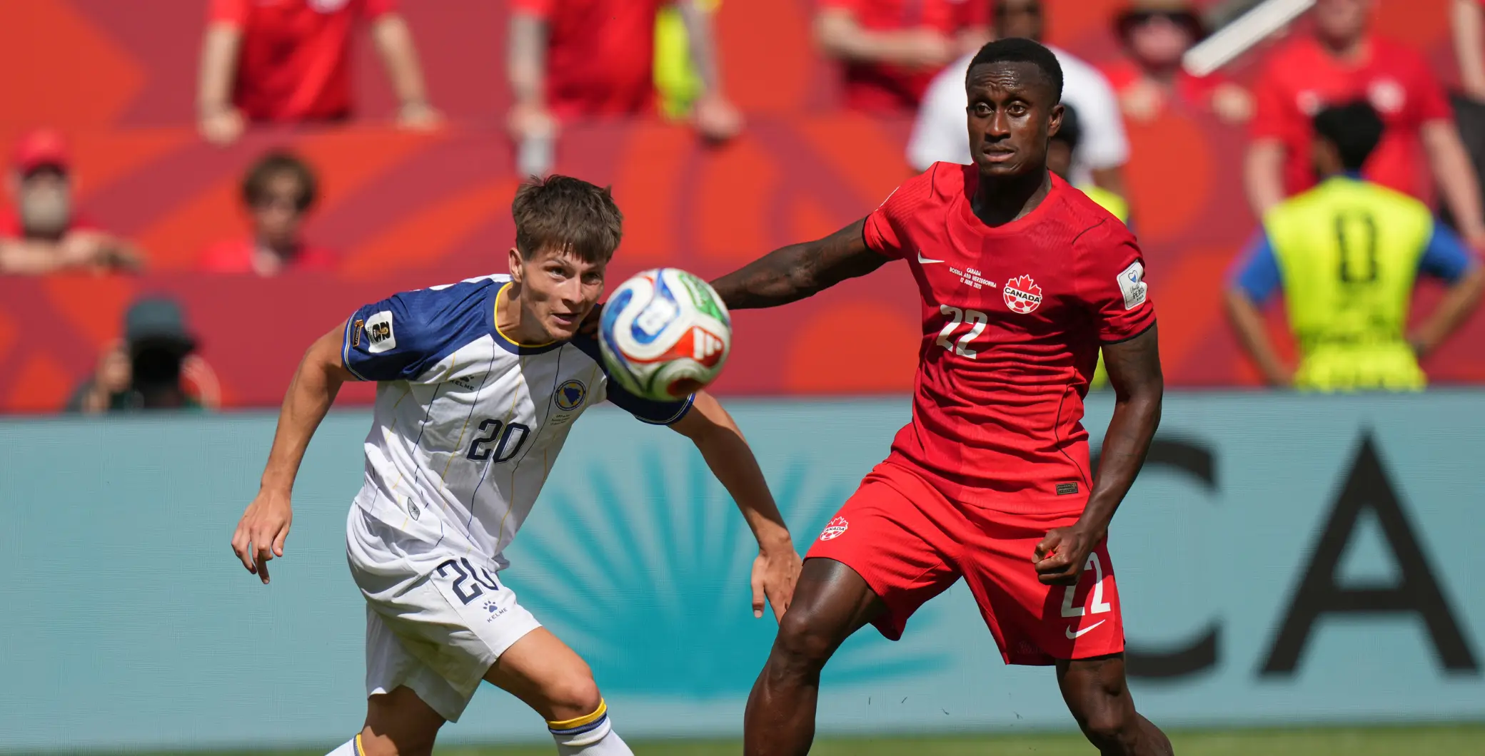 Canada & Bosnia split points in Toronto