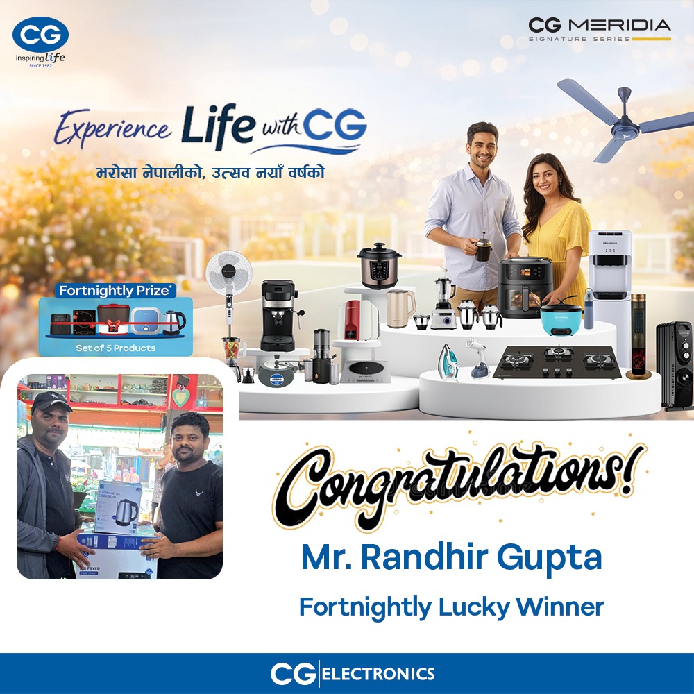 CG Electronics announces winner of “Experience Life with CG” SDA campaign