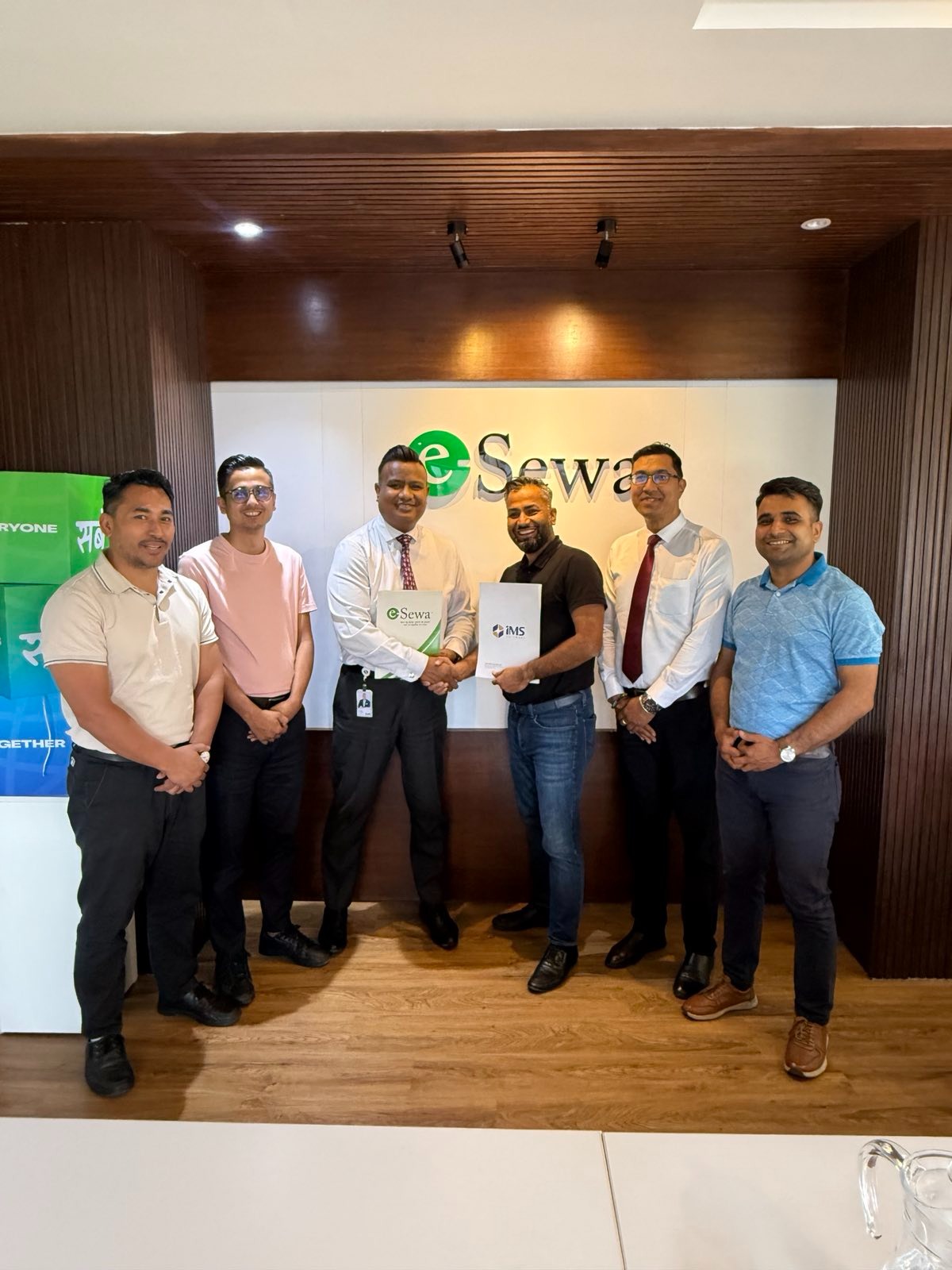 eSewa & IMS launch Enterprise Payment Solutions for IMS clients