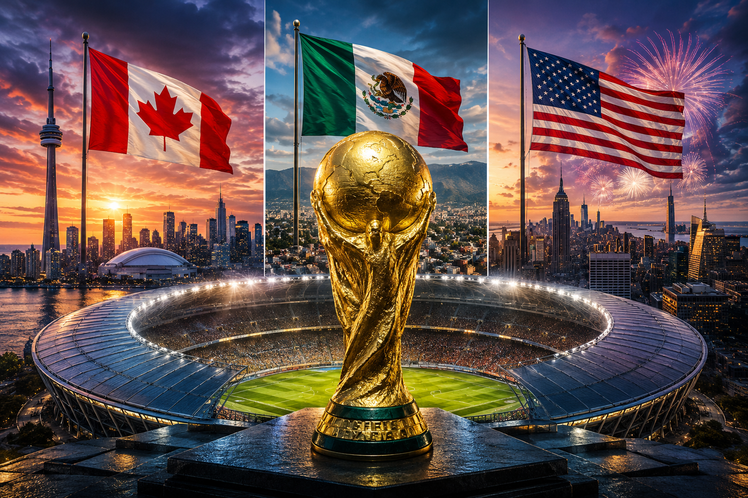 FIFA World Cup 2026: Biggest edition ever set for historic three-nation showdown