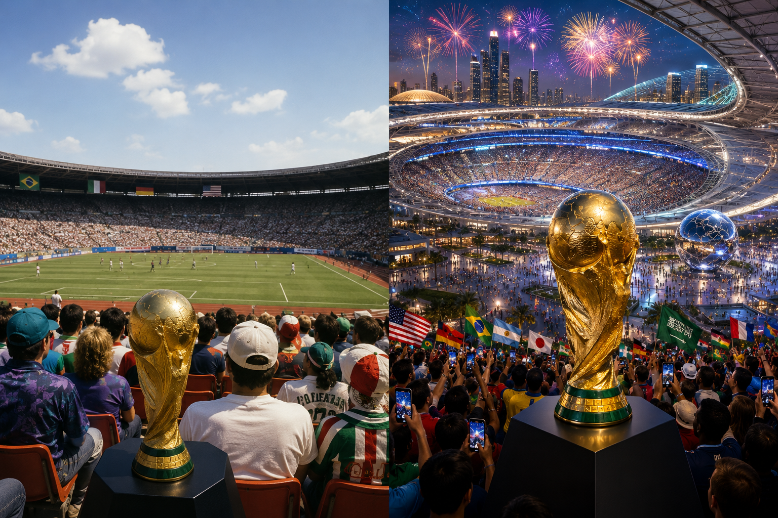 1994 vs 2026 World Cup: Bigger, pricier, more global