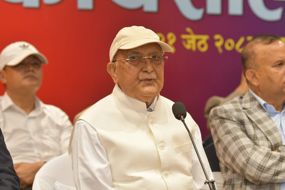 Oli reaffirms leadership, vows to lead UML through challenges