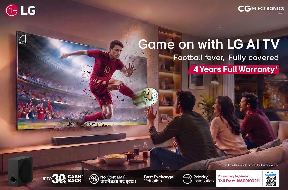 LG Nepal launches “Game On with LG AI TV” campaign