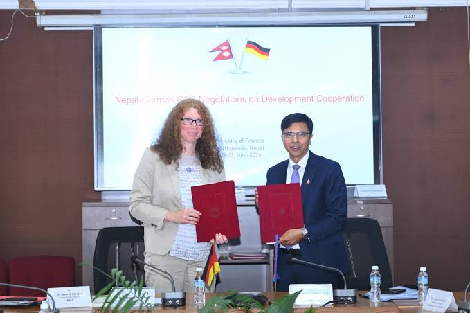 Germany to provide 37.6 million Euro for Nepal’s socio-economic development