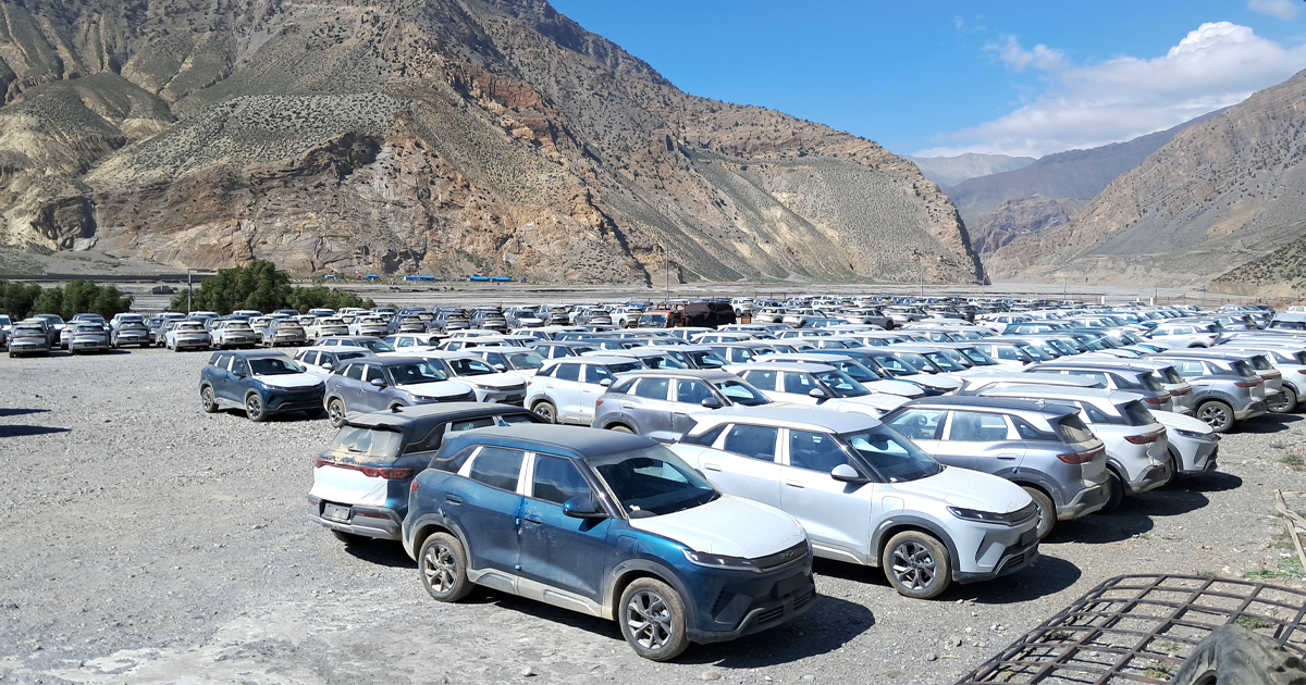 Permission to let go BYD electric vehicles held at Korala checkpoint