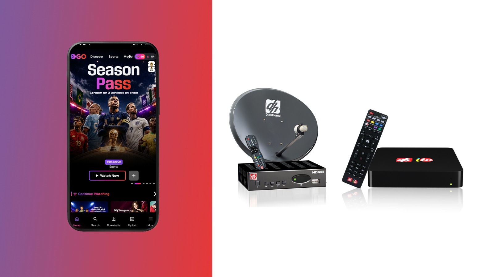 DishHome offers multi-platform FIFA World Cup 2026 viewing options