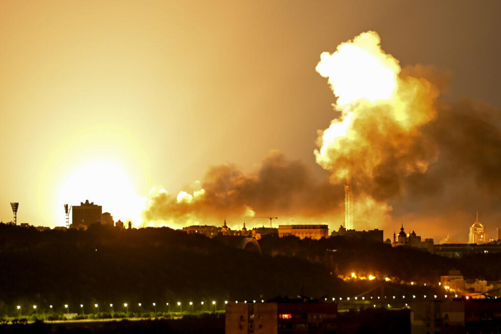Russian missile, drone barrage kills 13 across Ukraine at night