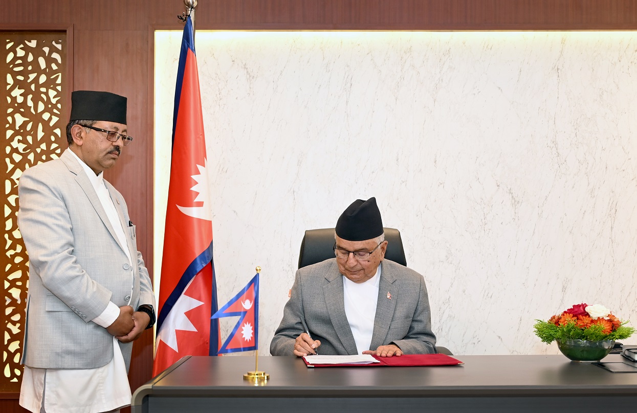 President Paudel promulgates Alternative Development Finance Bill