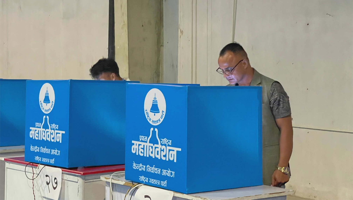 RSP convention: Voting underway for top party posts