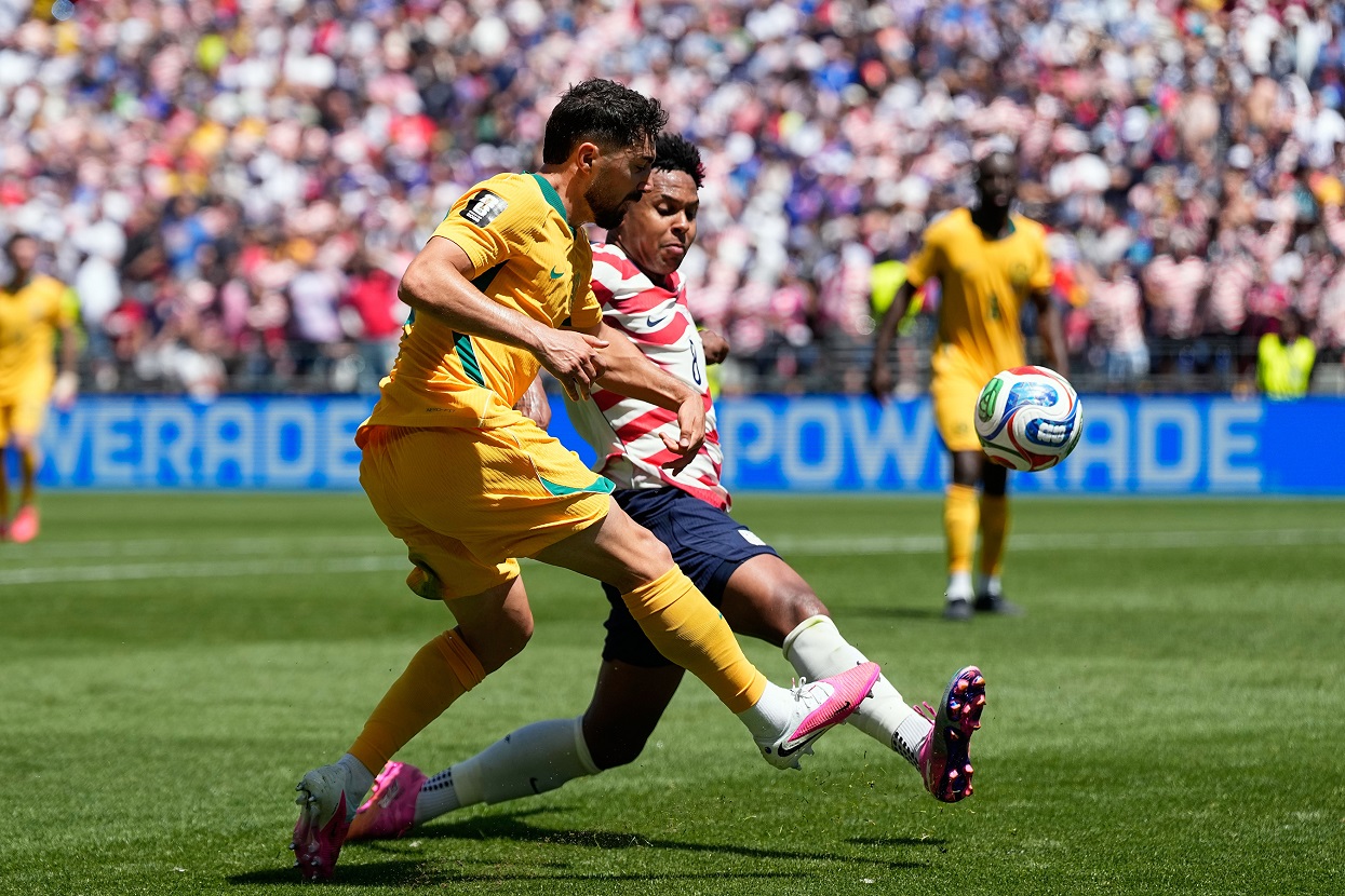 USA beat Australia 2-0 to reach FIFA World Cup 2026 knockout stage