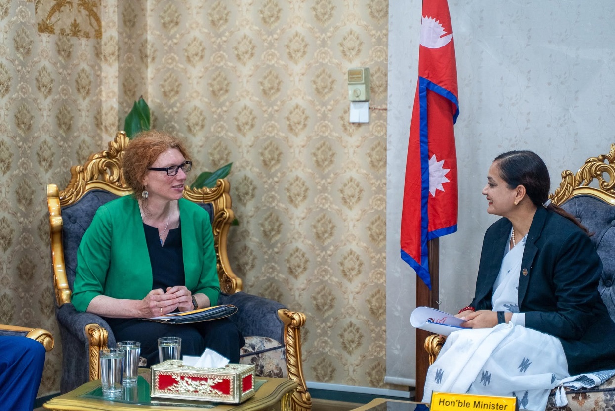 German Ambassador calls on Health Minister Mehta