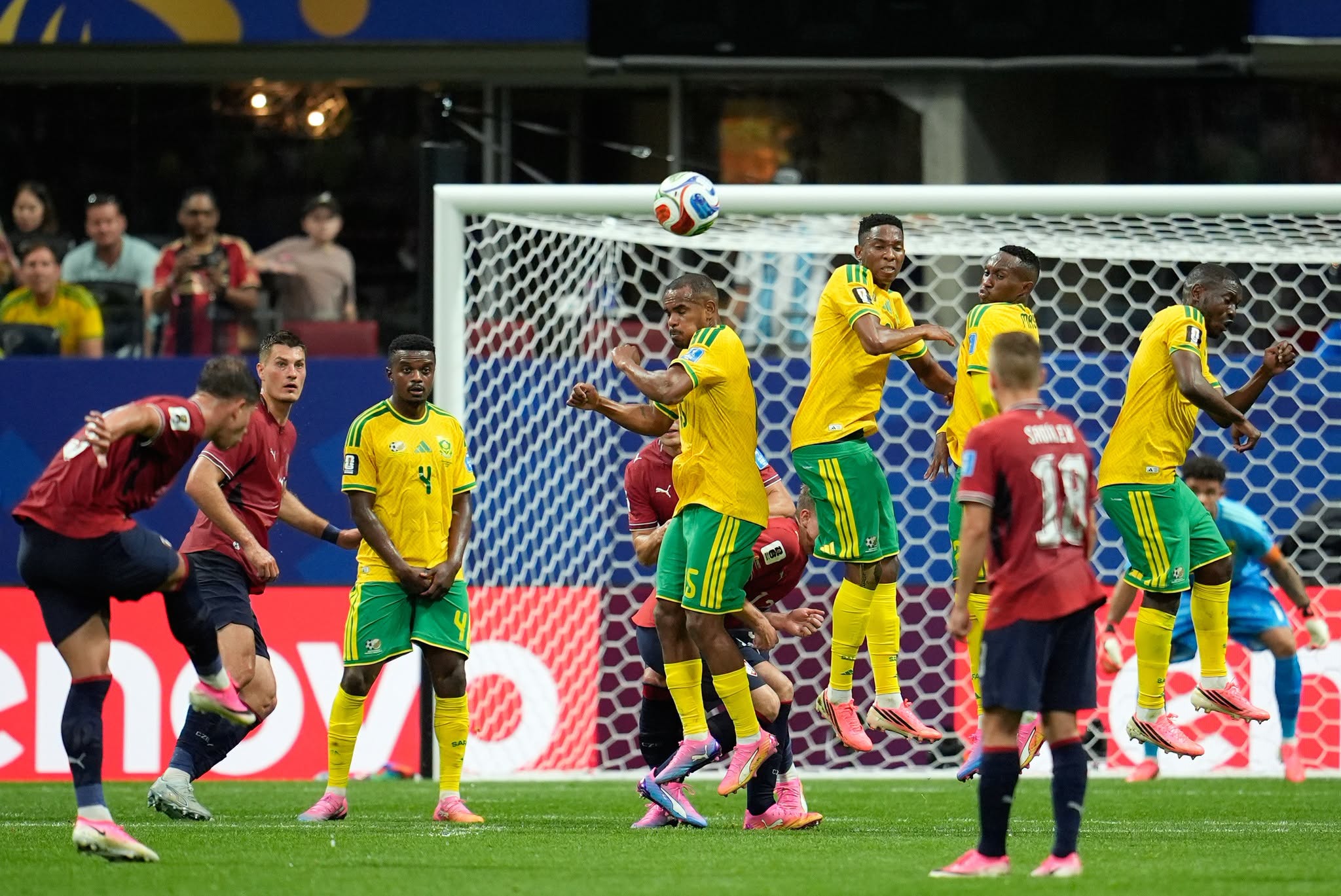 Czech Republic held to 1-1 draw by South Africa